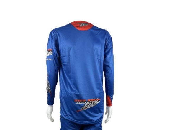 Retro Yamaha of Troy Replica Motocross Jersey – Classic 90s MX Racewear ...