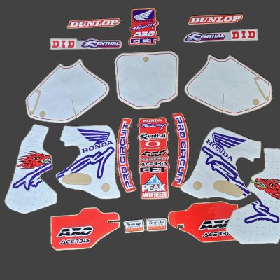 1994–1995 Honda CR250 Honda of Troy PEAK Antifreeze full replica graphics kit